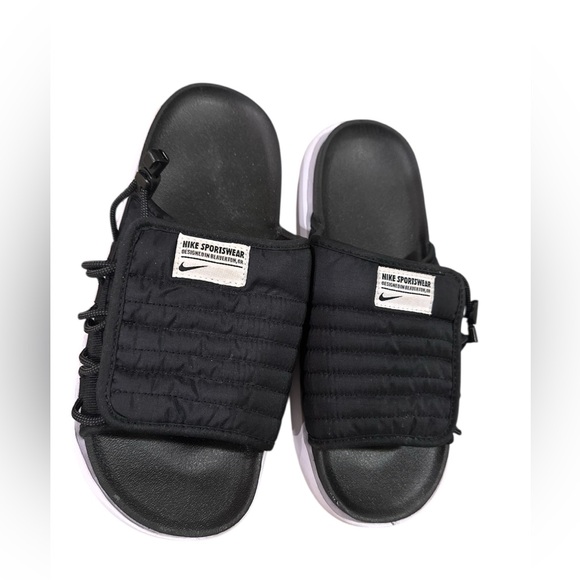 Nike Asuna Black Athletic Shoes - Picture 1 of 8